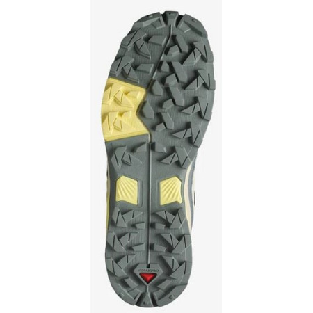 Chaussures de course Salomon X Ultra 5 GTX W Gris/Vert/Beige