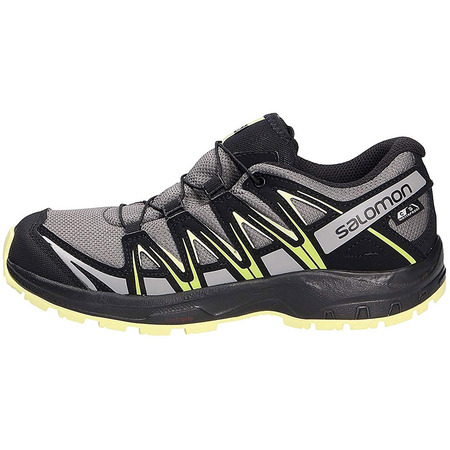 Chaussures Salomon XA PRO 3D CSWP J Gris / Noir / Jaune