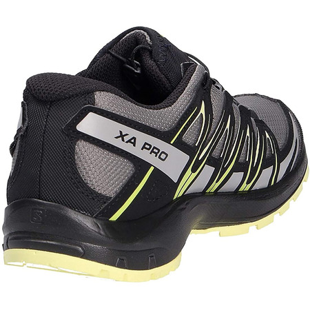 Chaussures Salomon XA PRO 3D CSWP J Gris / Noir / Jaune