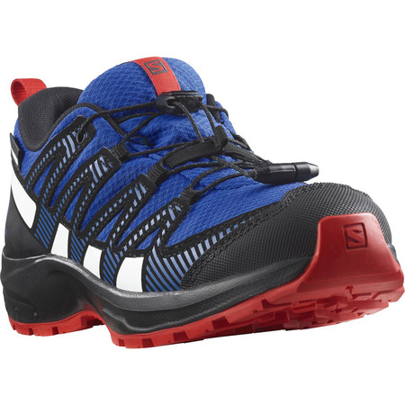Chaussures Salomon XA PRO V8 CSWP J Bleu/Noir
