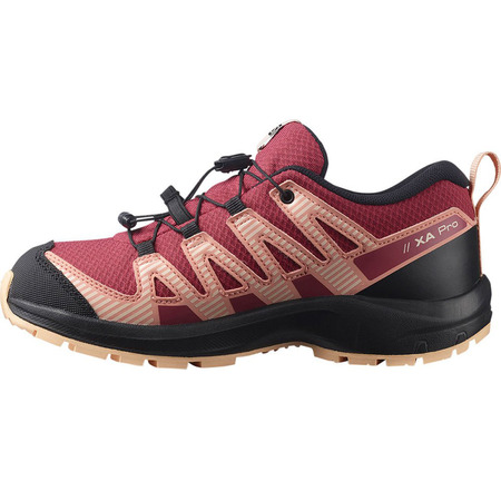 Chaussures De Course Salomon XA PRO V8 CSWP J Fuchsia/Rose