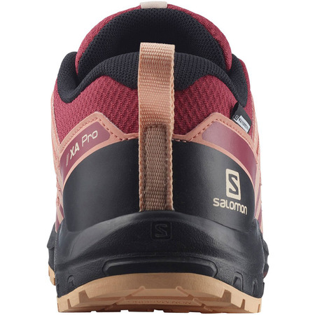 Chaussures De Course Salomon XA PRO V8 CSWP J Fuchsia/Rose