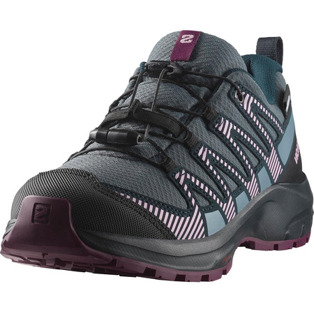 Chaussures De Course Salomon XA Pro V8 CSWP J Gris/Rose