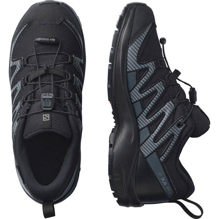 Chaussures Salomon XA PRO V8 CSWP J Noir/Gris