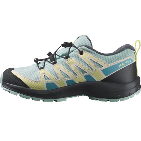 Chaussures Salomon Xa Pro V8 CSWP J Water Green/Lime