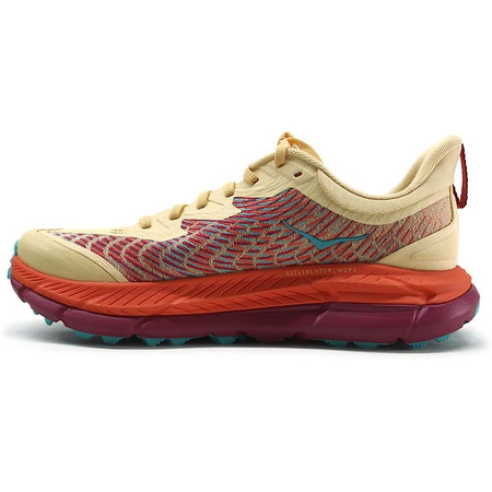 Chaussures Hoka Mafate Speed 4 Crème/Fuchsia