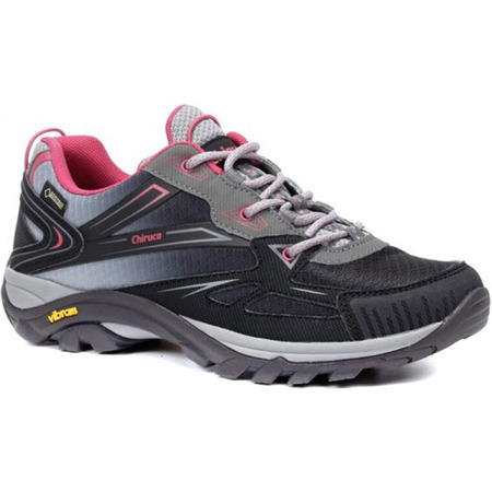 Chaussure Chiruca Aruba 03 Goretex Noir/Gris/Fuchsia