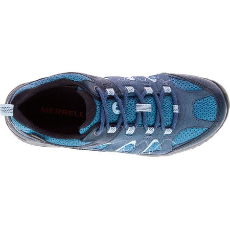 Zapatillas Merrell Vent supérieur GTX W Bleu/Négro