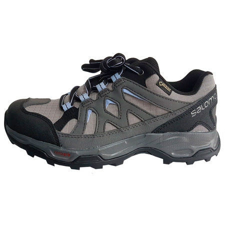 Zapatillas Effet Salomon GTX W Gris/Negro/Malva