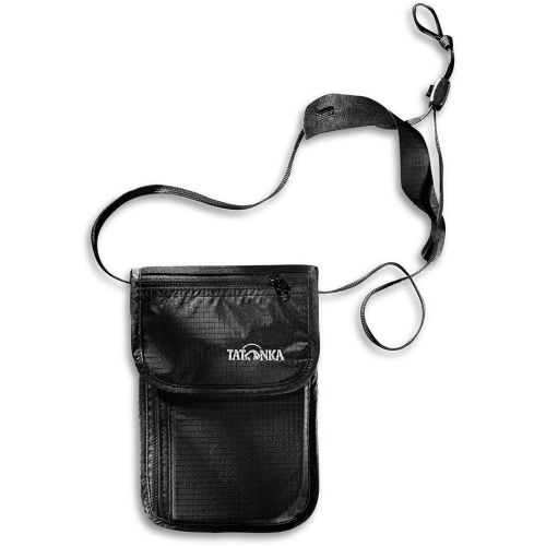 Bandole Tatonka Poche de cou de peau noir