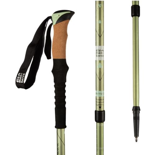 Barre en aluminium Elementre Tramp 3.0 Kaki vert
