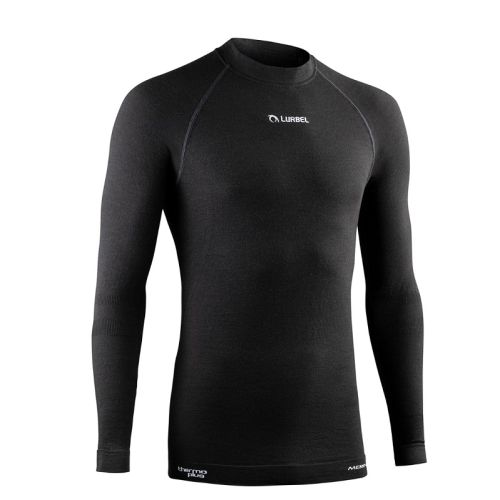 Chemise Lurbel Merino Hollow Long Noir Sommeil