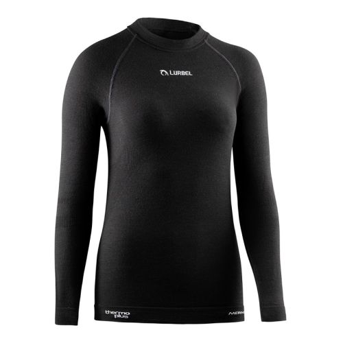 Chemise Lurbel Merino Hollow Long Sleeps W Noir