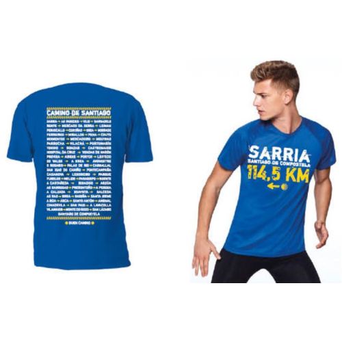T-shirt Sarria 114.5 KM