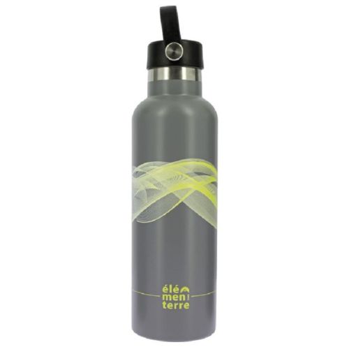 Cantimplora Isothermal Elementerre Kukumber 750 ml Gris/Amarillo