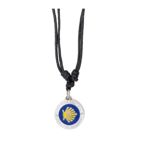 Pendentif en métal étoile chemin rond
