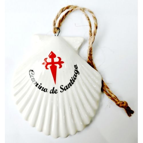 Céramique décorative Shell Way de Santiago MyL White