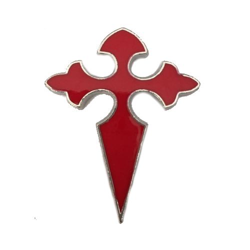 Magnet Metal Cruz de Santiago 3.5 X 4.5