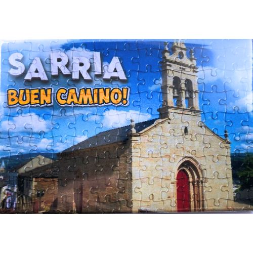 Aimant puzzle Sarria Buen Camino