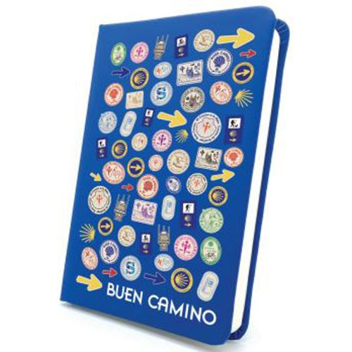 Carnet Camino de Santiago Blue Stamps