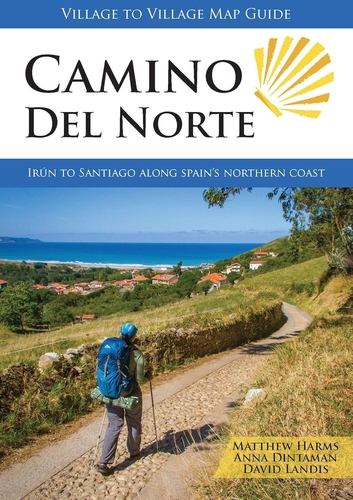 Carte - Guide Chemin du Nord: Irun à Santiago