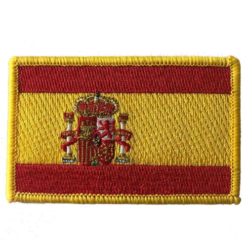 Broderie Parche Drapeau d\'Espagne