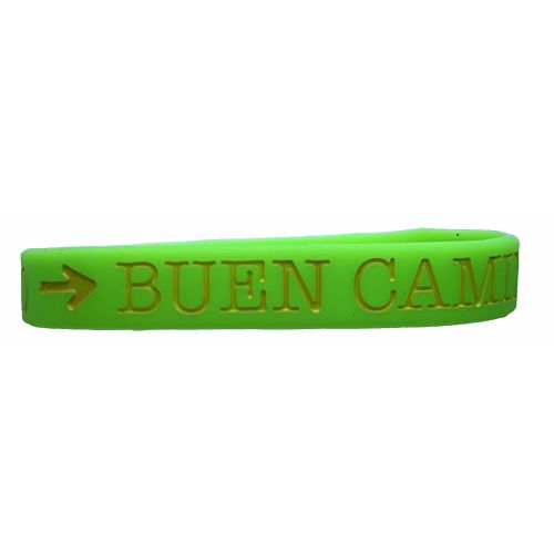 Bracelet en silicone Concha Cami Santiago Verde fosforito