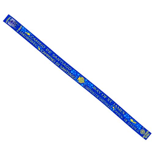 Bracelet en tissu Camino de Santiago Bulles 102 Bleu