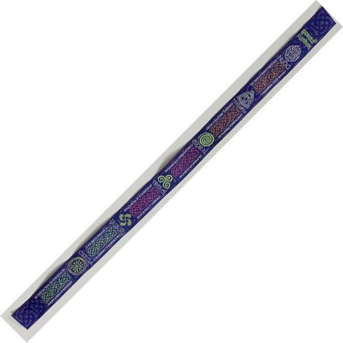 Bracelet en tissu symboles celtiques Camino de Santiago 35 violet