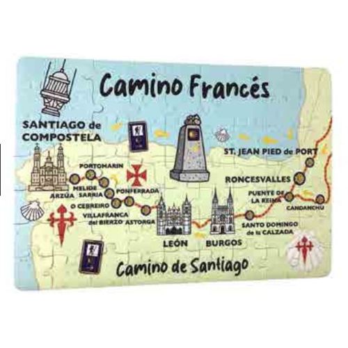 Puzzle enchanté Chemin français