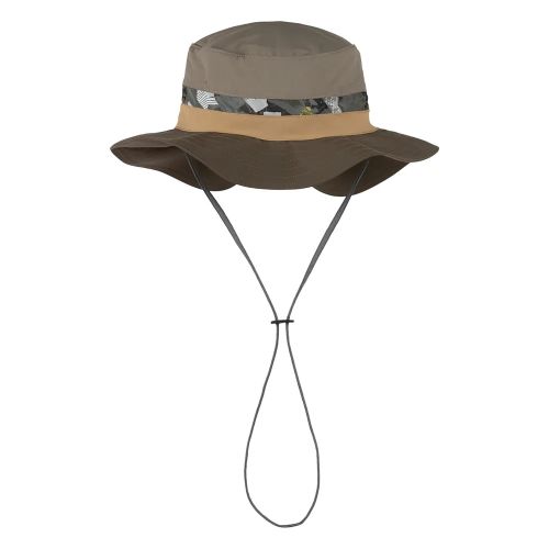 Chapeau Sombrero Buff Booney Beige/Green Wood