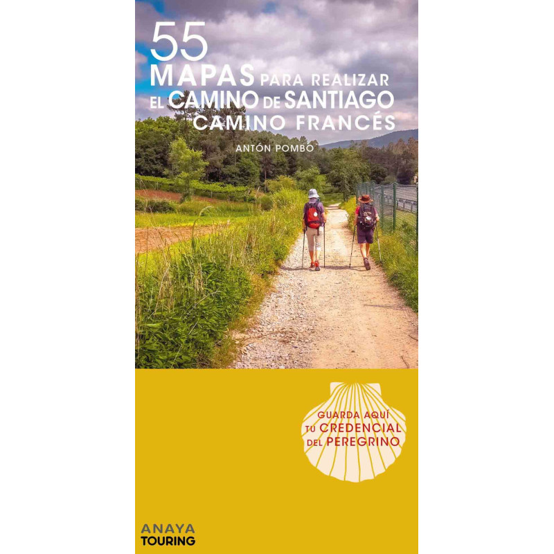 55 Cartes pour effectuer le Chemin de Santiago-Antón Pombo