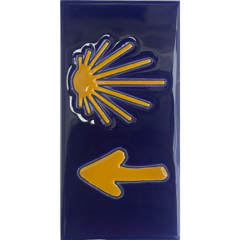 Carrelage en céramique Etoile et Flèche sans bord 15x7,5 cm
