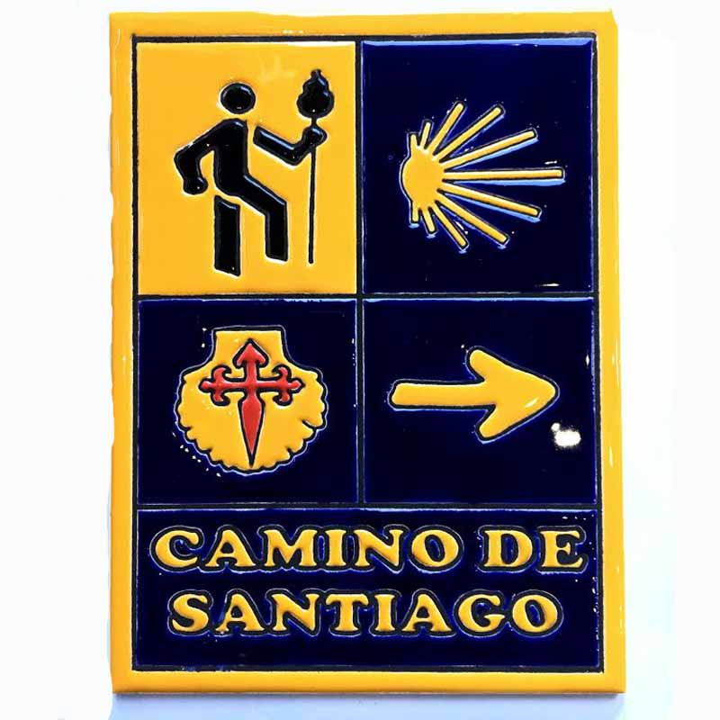 Carreaux de céramique Signes Chemin de Santiago 15x20 cm