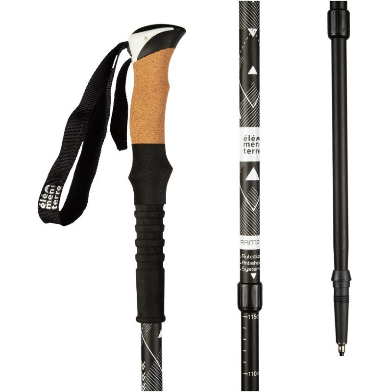 Barre en aluminium Elementre Tramp 3.0 Noir