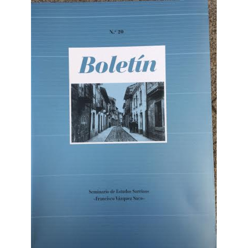 Bulletin n.20 Séminaire d\'Etudes Sarriennes