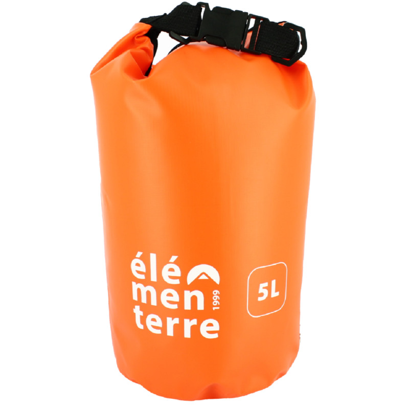 Sac en toile imperméable Elementerre Buckeno 5 L Orange