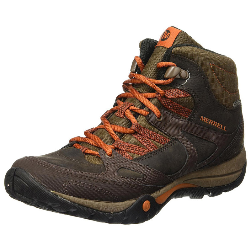 Merrell Azura Lapis Mid WTPF Boot W Marrón/Naranja