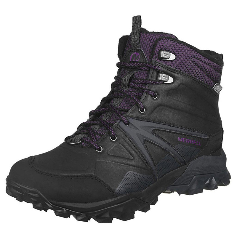 Merrell Capra Glacial Ice Mid WTPF Boot W Black/Gris/Morning