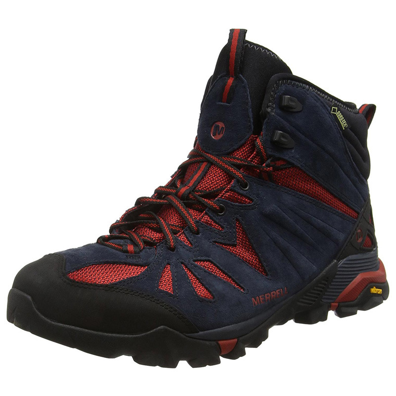 Merrell Capra Mid GTX Boot Marino/Rojo