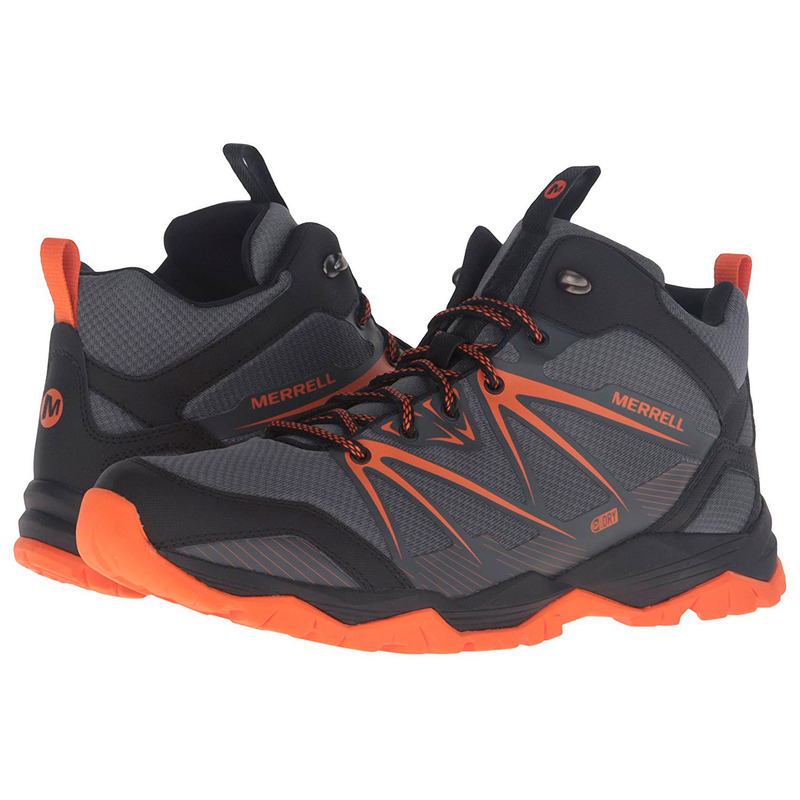 Merrell Capra Rise Mid WTPF Gris/Bottes orange