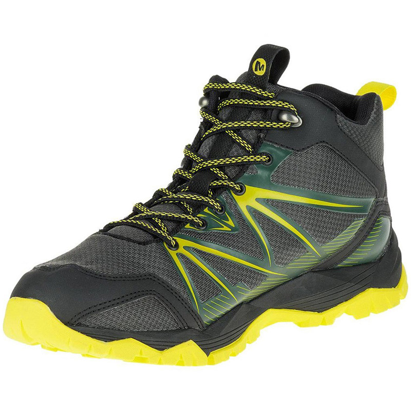 Merrell Capra Rise Mid WTPF Green/Amarillo/Negro