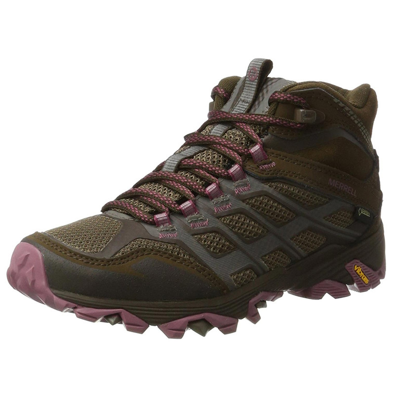 Merrell Moab FST Boot Mid GTX W Marrón/Rosa