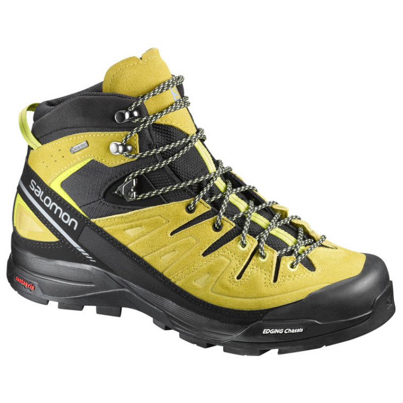 Salomon X Alp Mid LTR GTX Botte jaune/négro