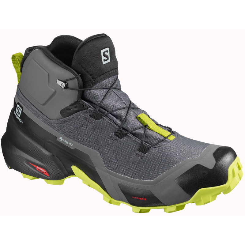 Salomon Cross Hike Mid GTX Gris/Lima Boot