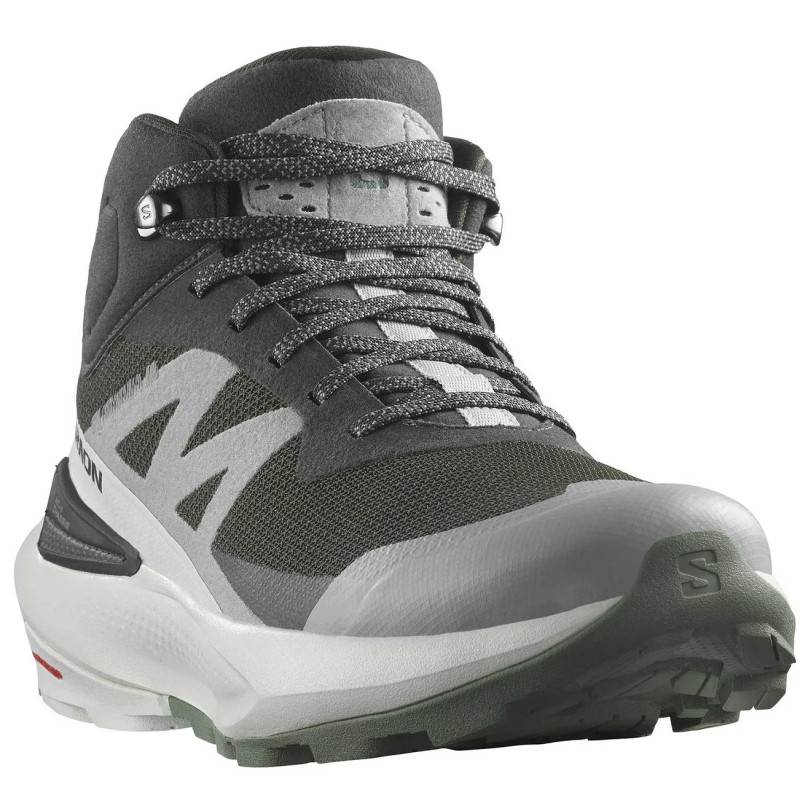 Chaussure Salomon Elixir Activ Mid GTX Noir/Gris