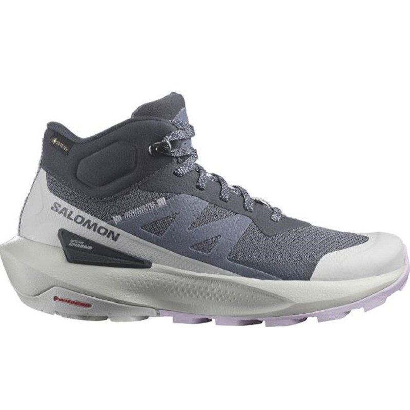 Chaussure Salomon Elixir Activ Mid GTX W Noir/Bone