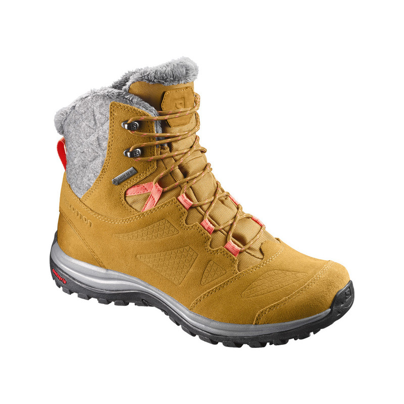 Salomon Ellipse Winter GTX W Botte Ocre