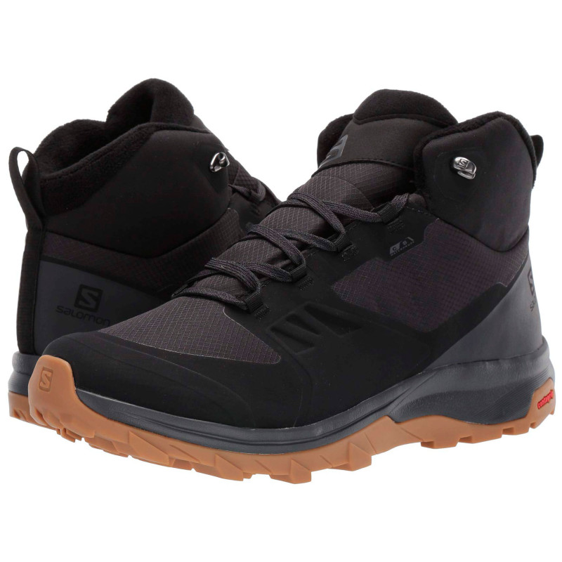 Salomon Outsnap Bottes CSWP Noir