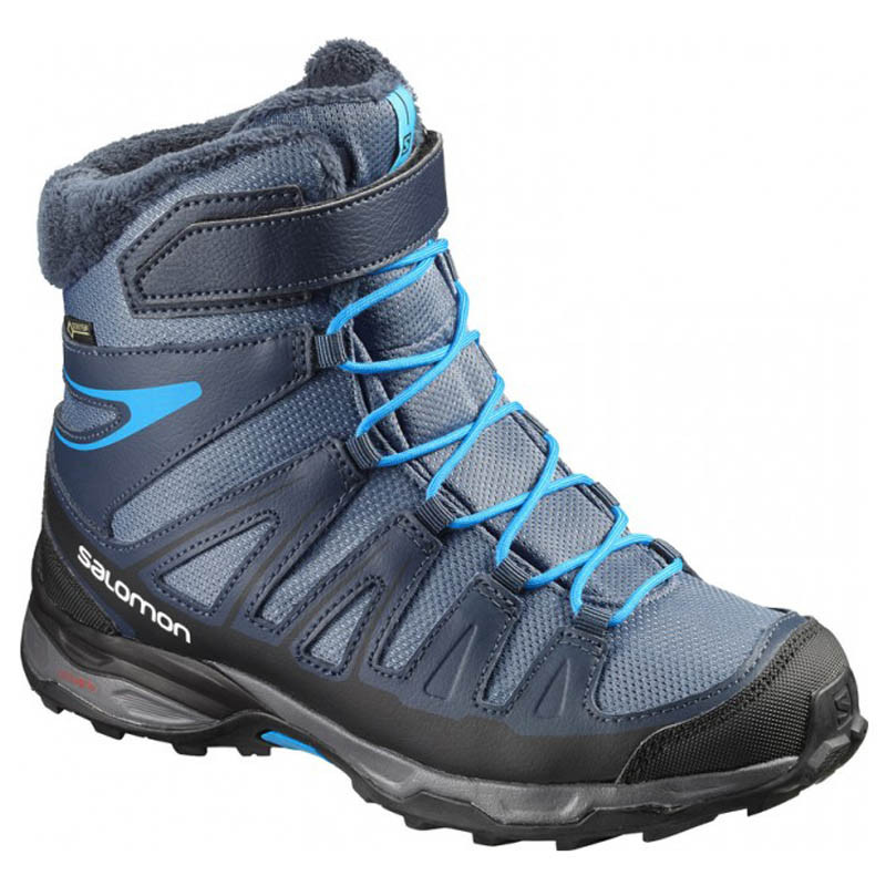 Salomon X Ultra Hiver GTX Boot J Bleu/Negro